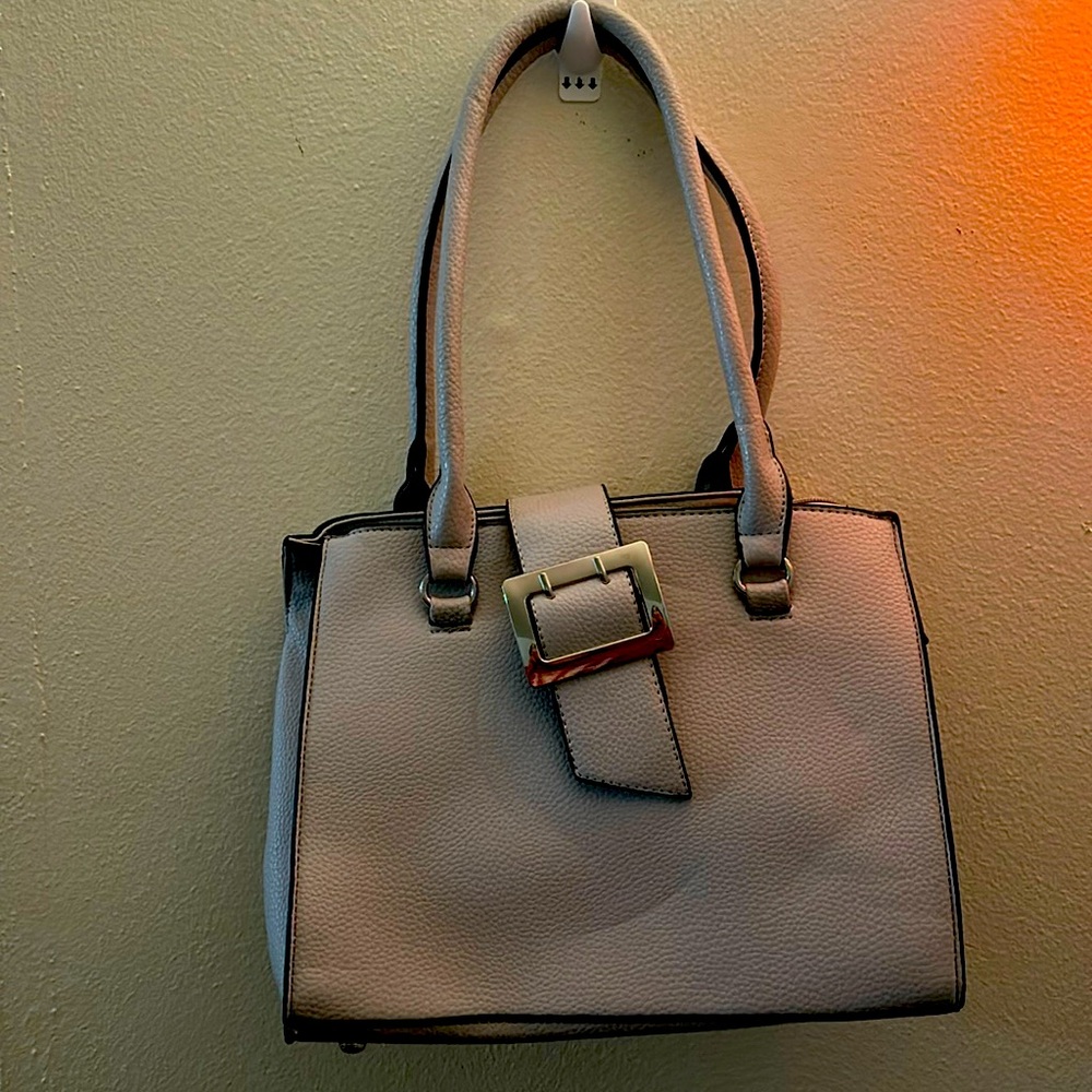 Gray purse